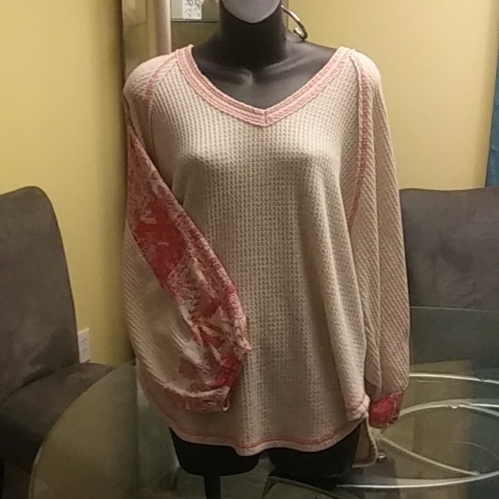 Chrysanthemum long sleev.light weight thermal.Sz.M